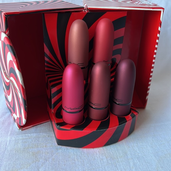 Mac Lipstick 5 piece Multi Color New - Picture 6 of 16